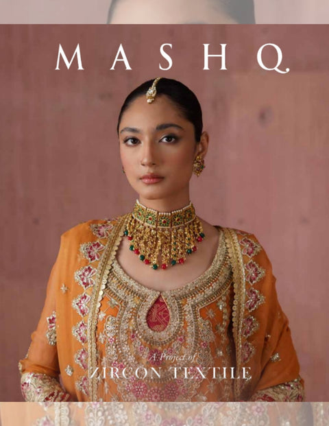 Naqsh By Mashq Embroidered Chiffon | QFF-0051