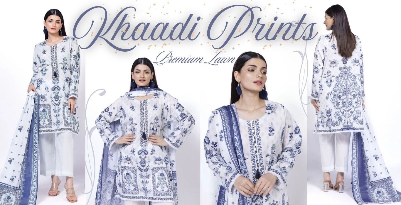Khaadi Beautiful Digital Prints Un-Stitched Collection