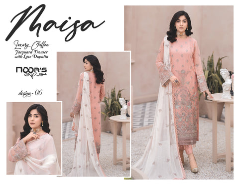 Noors Maisa Luxury Chiffon Collection 2024