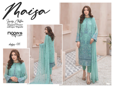 Noors Maisa Luxury Chiffon Collection 2024