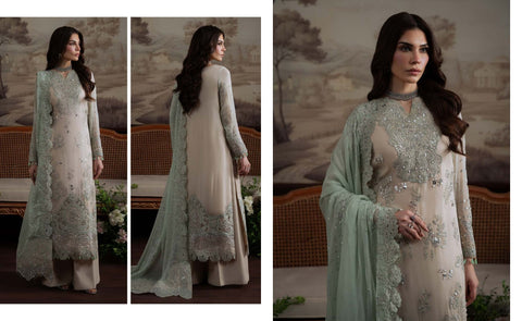 Nureh Elanora By Heavy Embroidered Chiffon Collection | NEL-73