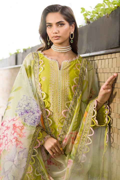 Zellbury Chikankari Unstitched Lawn Collection | 0081
