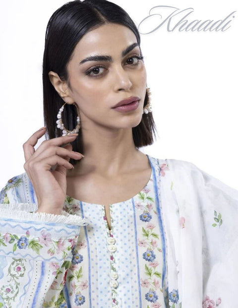 Khaadi Beautiful Digital Prints Un-Stitched Collection | SS2173-A
