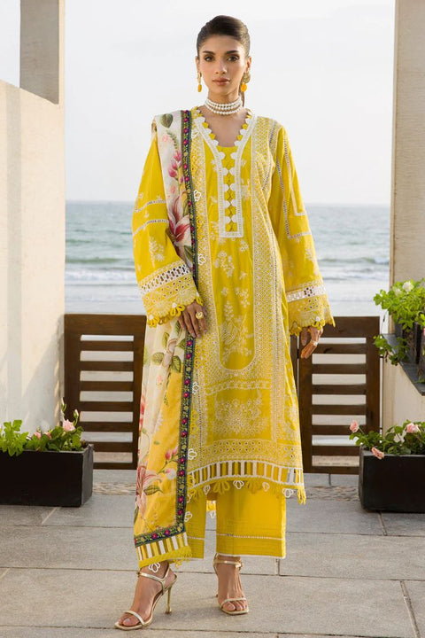 Zellbury Chikankari Unstitched Lawn Collection | 0073