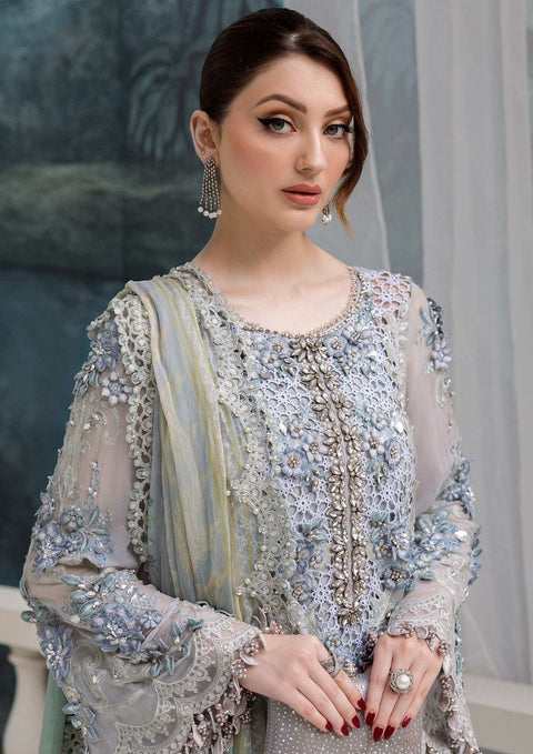 Maria B Chiffon Unstitched Embroidered Collection | MPC-25-108