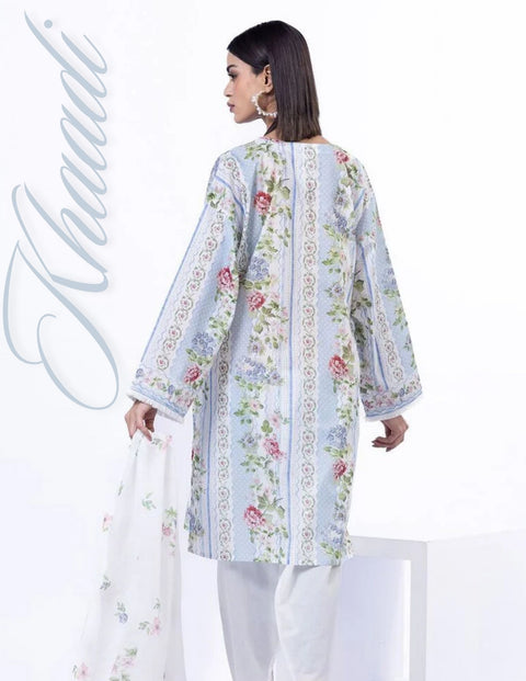 Khaadi Beautiful Digital Prints Un-Stitched Collection | SS2173-A