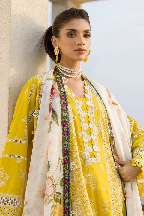 Zellbury Chikankari Unstitched Lawn Collection | 0073