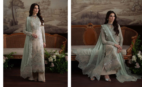 Nureh Elanora By Heavy Embroidered Chiffon Collection | NEL-73