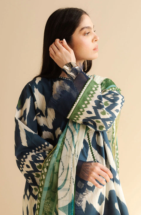 Coco Prints Beautifully Digital Print Un-Stitched Prefection