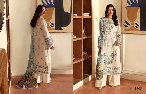 Andaaz By Ramsha Luxury Embroidered Lawn Collection - Z-1305