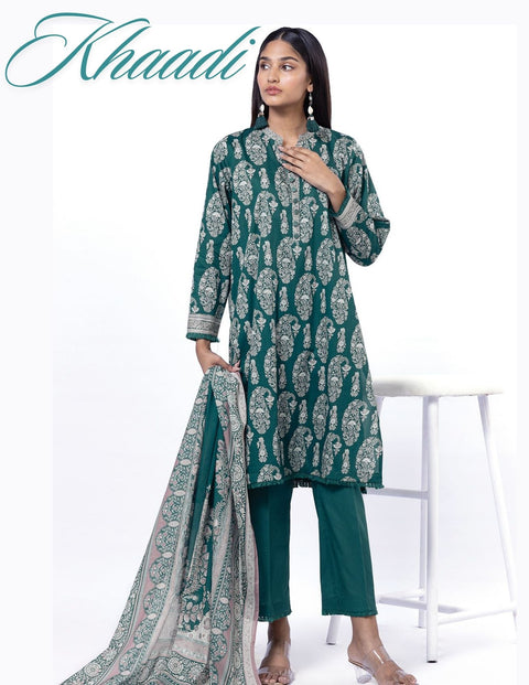 Khaadi Beautiful Digital Prints Un-Stitched Collection | SS2176-B