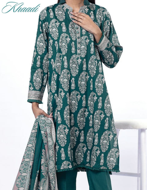 Khaadi Beautiful Digital Prints Un-Stitched Collection | SS2176-B