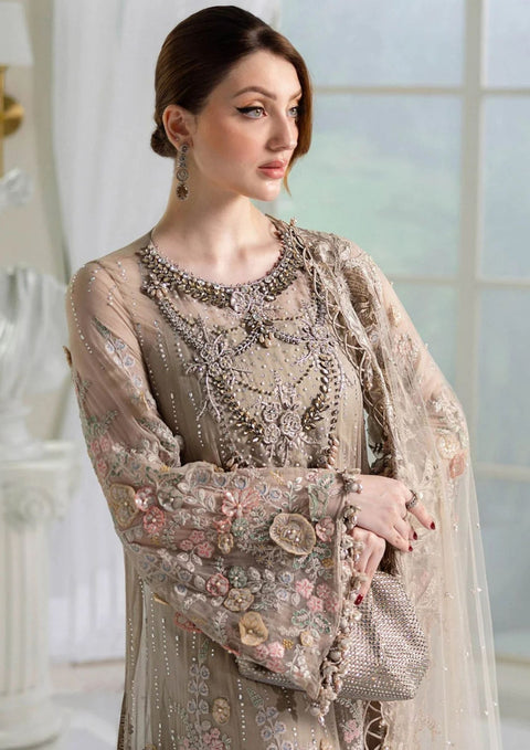 Maria B Chiffon Unstitched Embroidered Collection | MPC-25-107