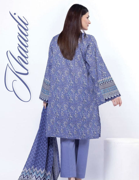Khaadi Beautiful Digital Prints Un-Stitched Collection | SS2180-C