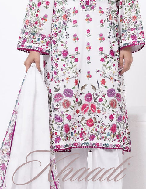 Khaadi Beautiful Digital Prints Un-Stitched Collection | SS2134-A