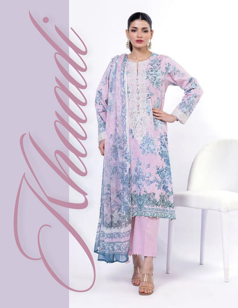 Khaadi Embroidered Un-Stitched Perfection | SS2502-A