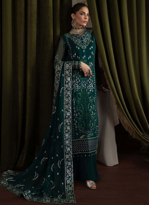 Nureh Elanora By Heavy Embroidered Chiffon Collection | NEL-77