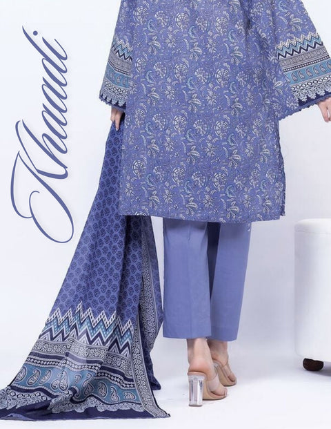 Khaadi Beautiful Digital Prints Un-Stitched Collection | SS2180-C