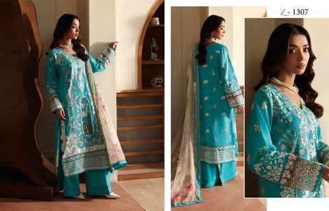 Andaaz By Ramsha Luxury Embroidered Lawn Collection - Z-1307