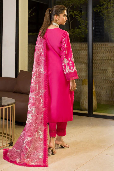 Zellbury Chikankari Unstitched Lawn Collection | 0078