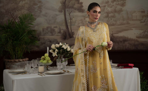 Nureh Elanora By Heavy Embroidered Chiffon Collection | NEL-76