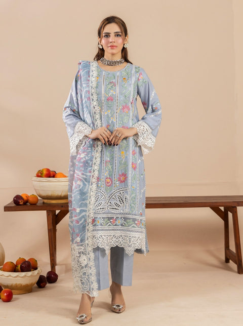 Shaas The Fairy Tales Semi Stitched Luxury Lawn