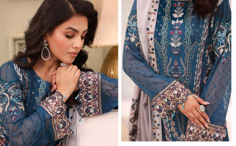 Ramsha Chiffon Collection 2025 Vol-27 (F-2707)