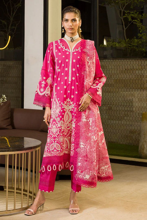 Zellbury Chikankari Unstitched Lawn Collection | 0078