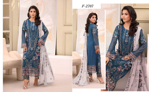 Ramsha Chiffon Collection 2025 Vol-27 (F-2707)