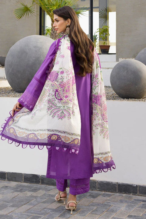 Zellbury Chikankari Unstitched Lawn Collection | 0077