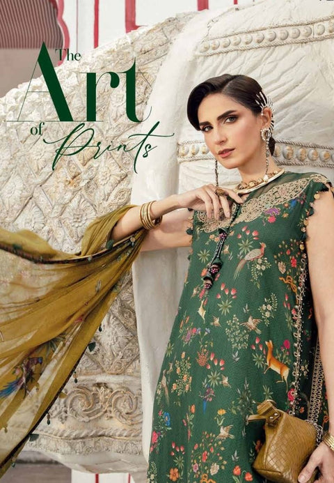 Maria B | M Prints Rani Mahal Fall Collection | MRM#07-B