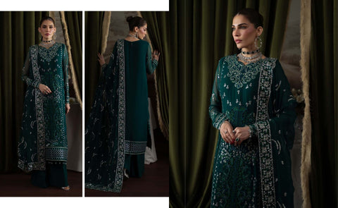 Nureh Elanora By Heavy Embroidered Chiffon Collection | NEL-77