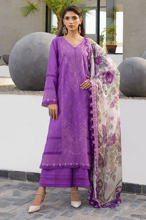 Zellbury Chikankari Unstitched Lawn Collection | 0077
