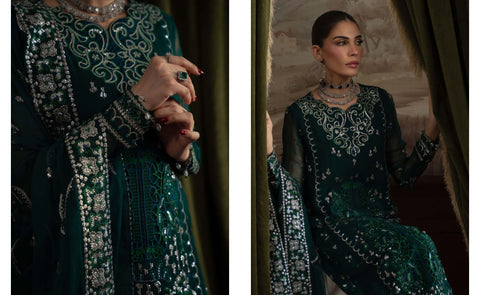 Nureh Elanora By Heavy Embroidered Chiffon Collection | NEL-77
