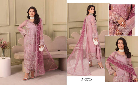 Ramsha Chiffon Collection 2025 Vol-27 (F-2709)