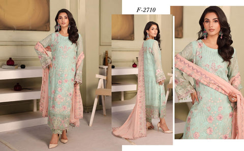 Ramsha Chiffon Collection 2025 Vol-27 (F-2710)