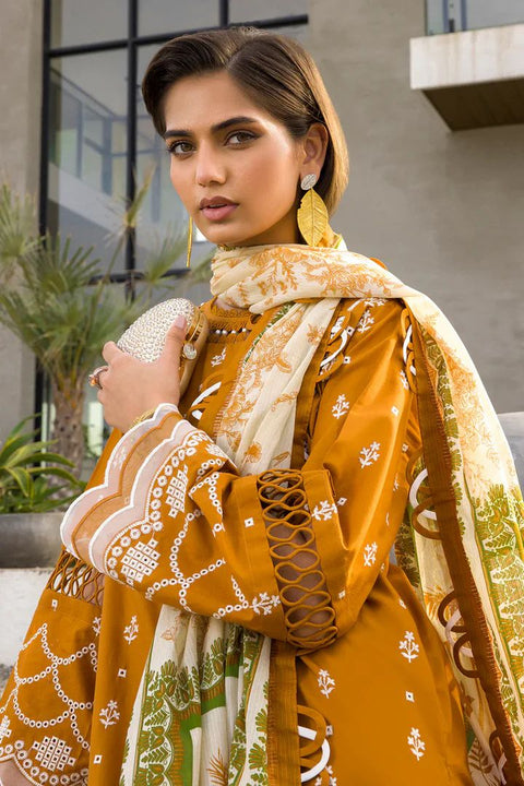 Zellbury Chikankari Unstitched Lawn Collection | 0074