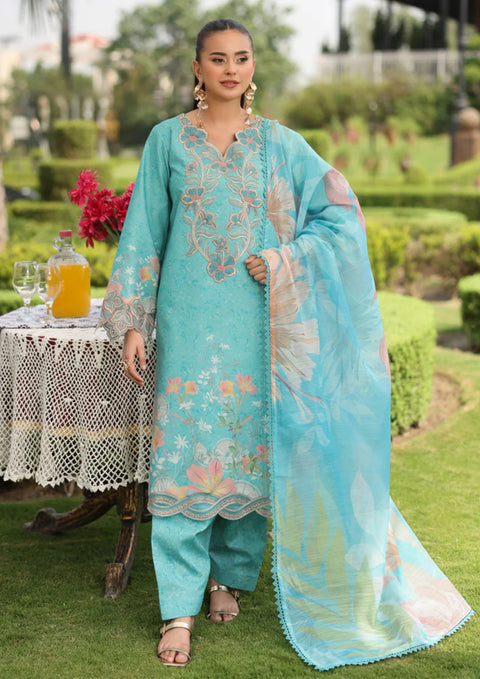 LIFESTYLE BY RANG RASIYA UN-STITCHED 3PC | WALIYA
