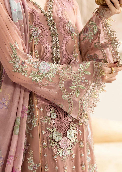 Maria B Chiffon Unstitched Embroidered Collection | MPC-25-105