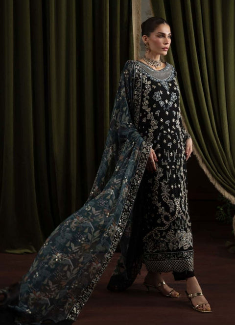 Nureh Elanora By Heavy Embroidered Chiffon Collection | NEL-75