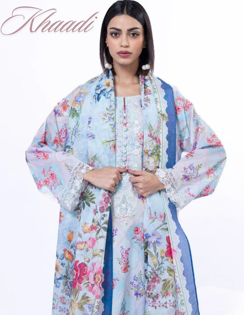 Khaadi Embroidered Un-Stitched Perfection | SS2175-B