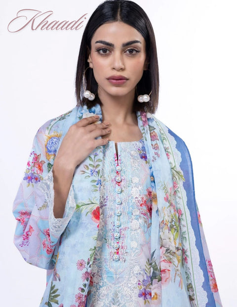 Khaadi Embroidered Un-Stitched Perfection | SS2175-B