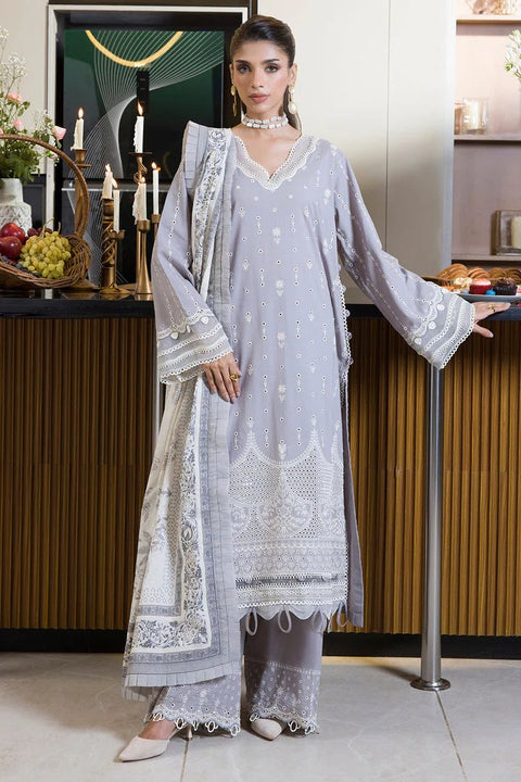 Zellbury Chikankari Unstitched Lawn Collection | 0069