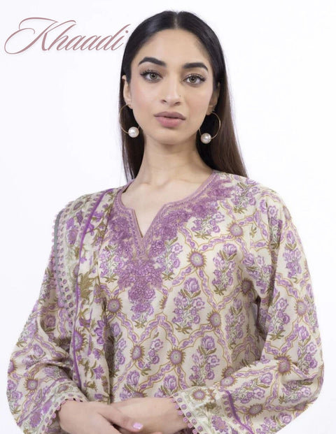 Khaadi Embroidered Un-Stitched Perfection | SS2211-C