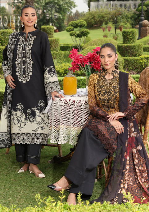 LIFESTYLE BY RANG RASIYA UN-STITCHED 3PC | HOORAI