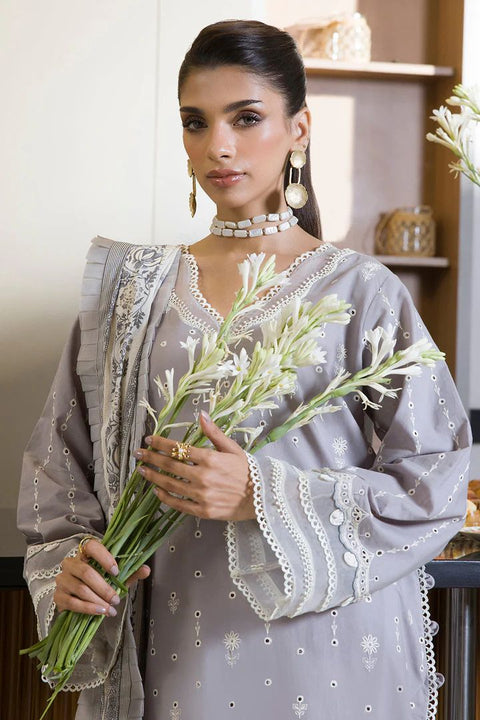 Zellbury Chikankari Unstitched Lawn Collection | 0069