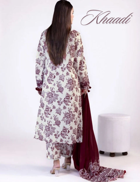 Khaadi Embroidered Un-Stitched Perfection | SS2294-A