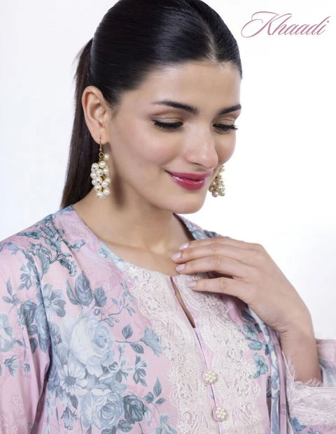 Khaadi Embroidered Un-Stitched Perfection | SS2502-A