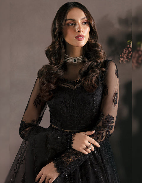 Afrozeh |  La Fuschia Luxury Formals | Ebony
