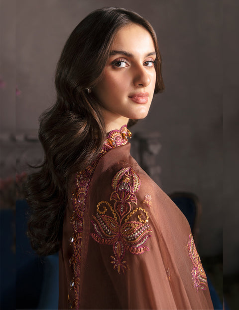 Afrozeh |  La Fuschia Luxury Formals | Mahogany